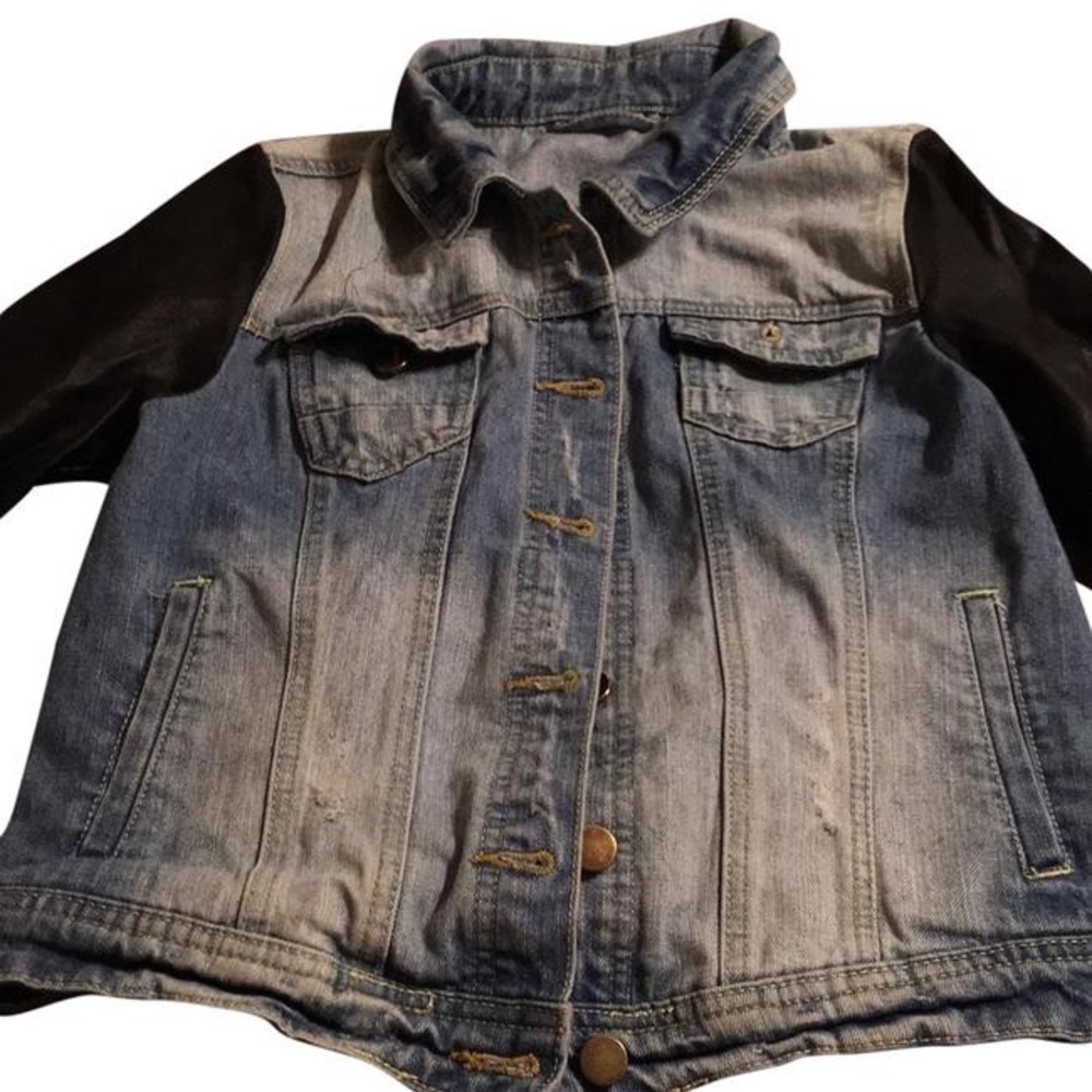 Jean leather jacket